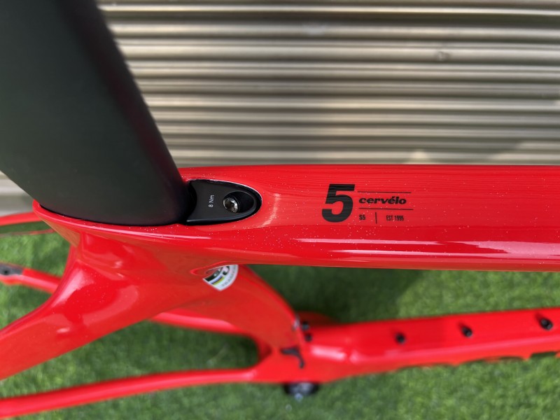 Cervelo New S5 Carbon Road Bicycle Frame Red Cervelo New S5